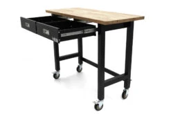 HBM Werkbank Met Massief Houten Blad, 2 Laden, Verrijdbaar, 122 Cm 17 HBM Werkbank Met Massief Houten Blad, 2 Laden, Verrijdbaar, 122 Cm -Thuis Gereedschap Winkel hbm 3072 8.jpg 1200x600 46c59ebc88