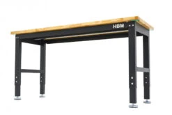 HBM Werkbank Met Massief Houten Blad, In Hoogte Verstelbaar, 152 Cm -Thuis Gereedschap Winkel hbm 3154 2.jpg 1200x600 0ea29ebc88