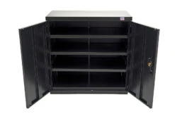 HBM Profi Gereedschapskast 90 X 45 X 90 Cm. Met 3 Planken Zwart -Thuis Gereedschap Winkel hbm 329 21.jpg 1200x600 6a95eebc88