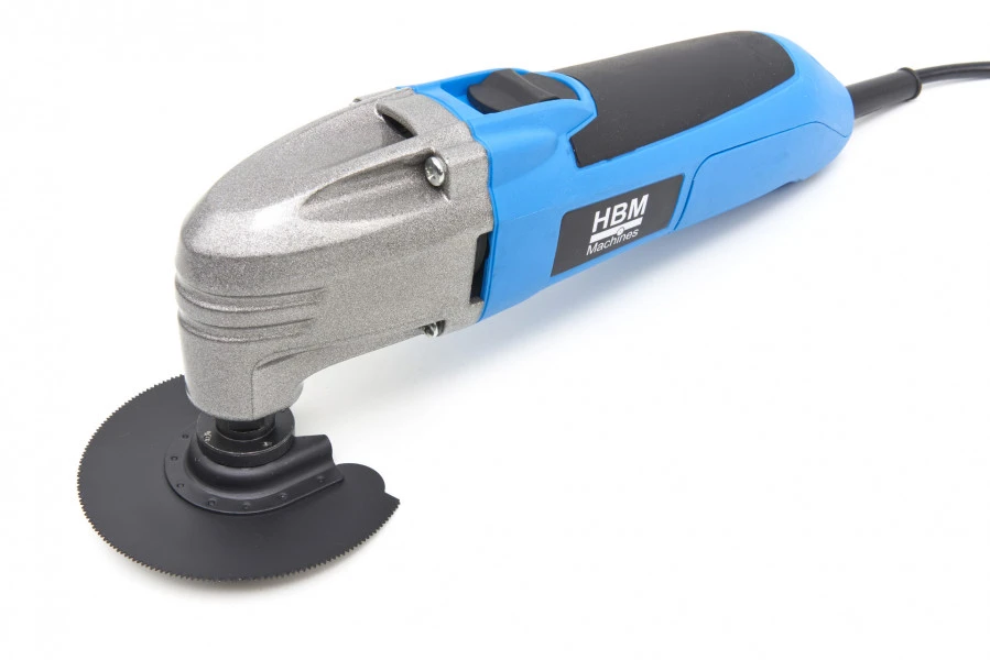 HBM Multitool 200W - Roterend / Oscillerend - Incl. Accessoires 4 HBM Multitool 200W - Roterend / Oscillerend - Incl. Accessoires - Afbeelding 2