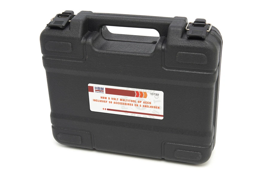 HBM 8 Volt Multitool Op Accu Inclusief 58 Accessoires En 5 Snelheden 11 HBM 8 Volt Multitool Op Accu Inclusief 58 Accessoires En 5 Snelheden - Afbeelding 9