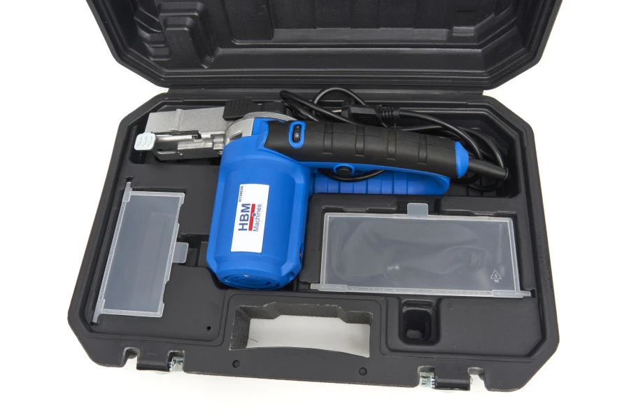 HBM Powerfile / Stripschuurmachine / Bandschuurmachine Met Stofopvang - 400 Watt. Inclusief 10 Schuurbanden 11 HBM Powerfile / Stripschuurmachine / Bandschuurmachine Met Stofopvang - 400 Watt. Inclusief 10 Schuurbanden - Afbeelding 9