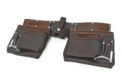 HBM Professionele Dubbele Gereedschapsriem / Spijkerschort Van Olie Gelooid Leer -Thuis Gereedschap Winkel hbm 445 12.jpg 1200x600 ed7a4ebc88