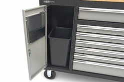 HBM Gereedschapswagen Met Houten Werkblad - 168 Cm - Grijs -Thuis Gereedschap Winkel hbm 531 4.jpg 1200x600 04021ebc88