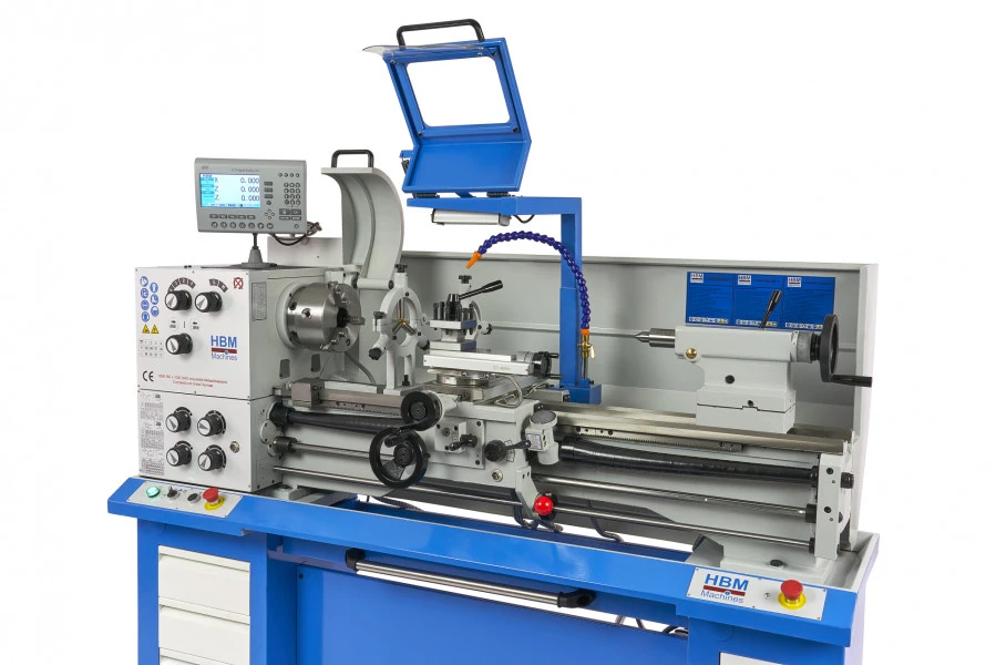 HBM 360 X 1000 Industriële Metaaldraaibank Compleet Met Grote Doorlaat Met 3 Assig LCD Digitaal Uitleessysteem - 400 Volt 10 HBM 360 X 1000 Industriële Metaaldraaibank Compleet Met Grote Doorlaat Met 3 Assig LCD Digitaal Uitleessysteem - 400 Volt - Afbeelding 8