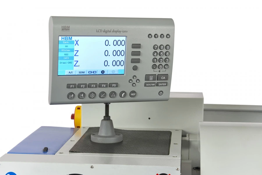 HBM 360 X 1000 Industriële Metaaldraaibank Compleet Met Grote Doorlaat Met 3 Assig LCD Digitaal Uitleessysteem - 400 Volt 13 HBM 360 X 1000 Industriële Metaaldraaibank Compleet Met Grote Doorlaat Met 3 Assig LCD Digitaal Uitleessysteem - 400 Volt - Afbeelding 11